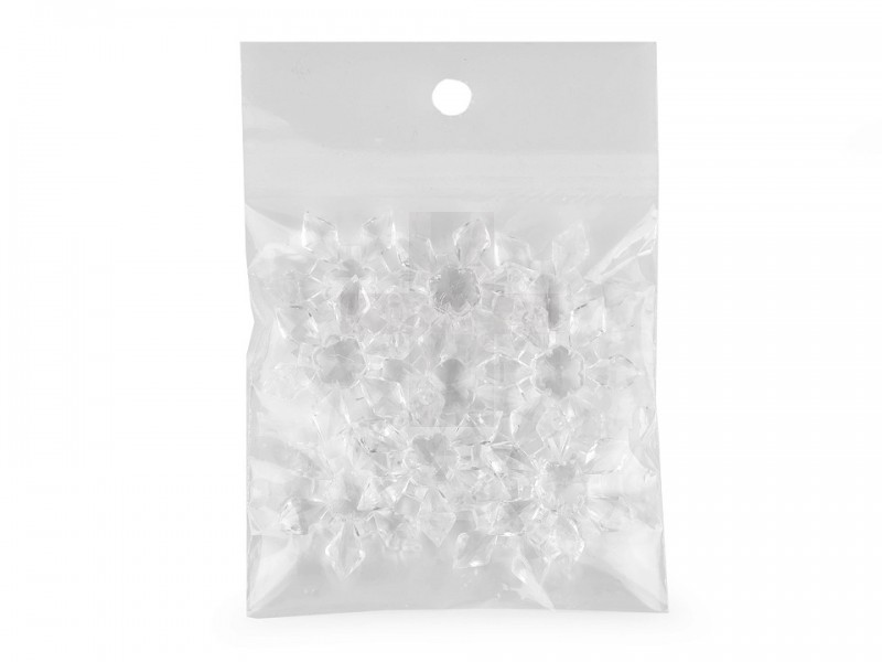    Dekor hópehely - 10 db/csomag Hungarocell,műanyag kellék