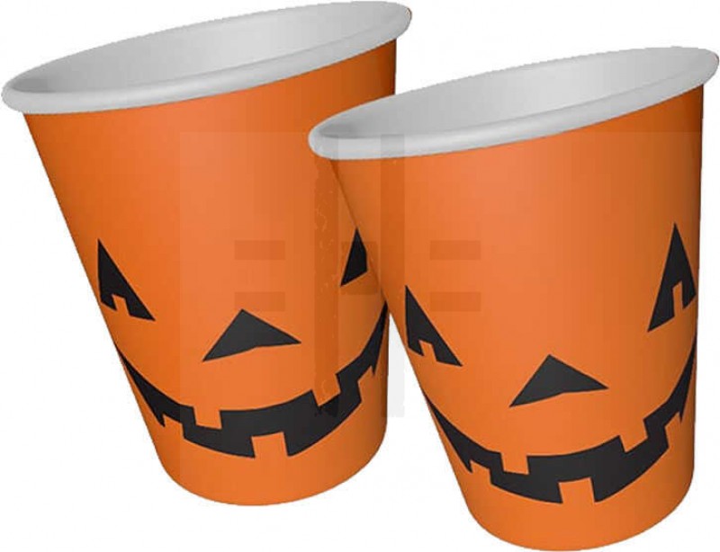 TÖKÖS PARTI POHÁR 8DB Halloween