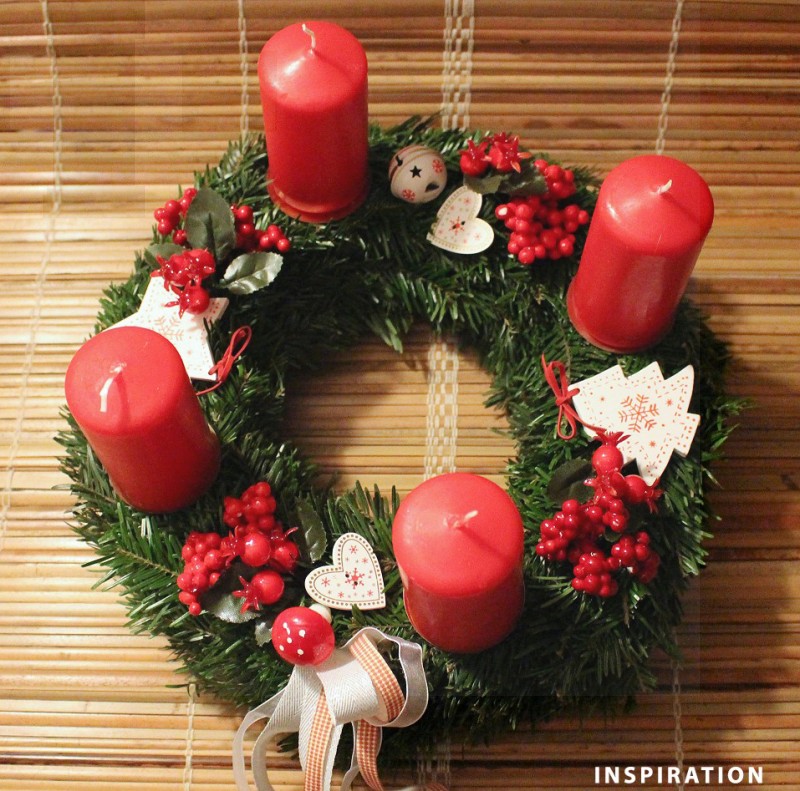 Fa karácsonyi dekoráció készlet 3 db-os - Natur Fa,üveg dísz-, kellék