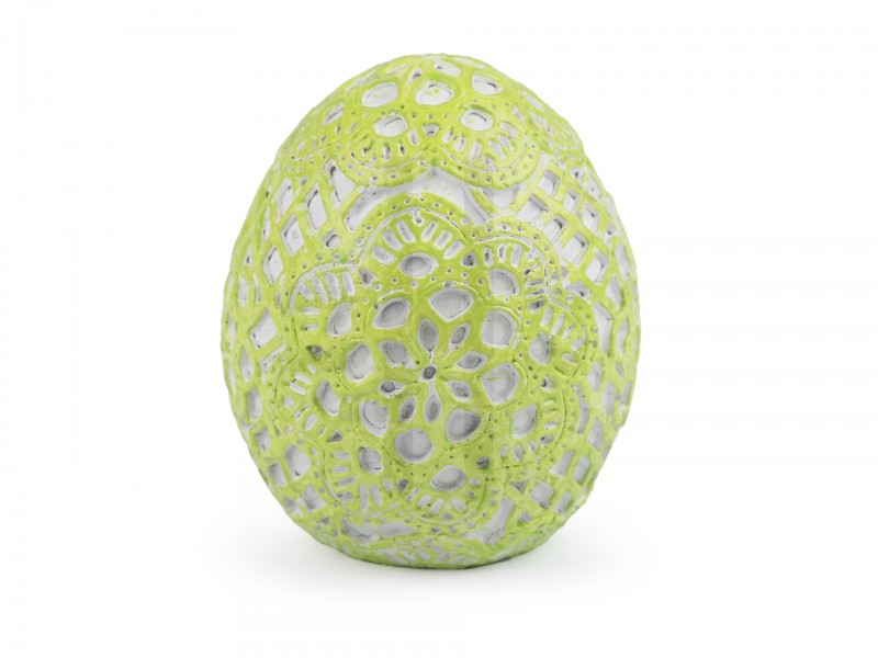 Húsvéti tojás csipke motívum Dísztárgy,figura
