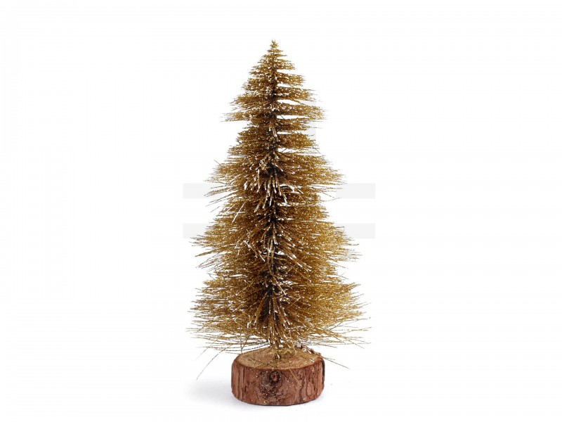 Karácsonyfa dekoráció glitteres - 20 cm Dekoráció
