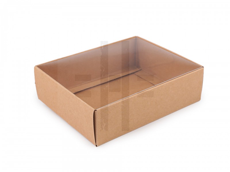 Papírdoboz átlátszó tetővel 12 x 15 cm - 10 db Ajándék csomagolás                Papírdoboz átlátszó tetővel 12 x 15 cm - 10 db Ajándék csomagolás
