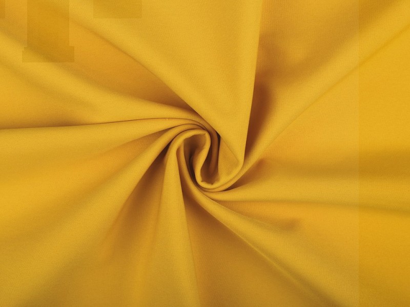 Softshell téli vizálló textil - Mustár