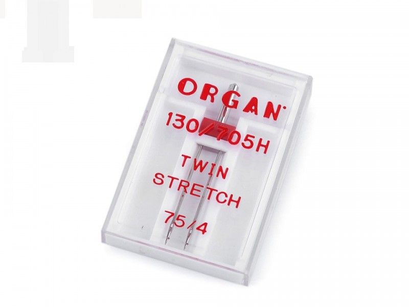    Organ Stretch dupla tű Varrógéptű-, tű, varrókészlet