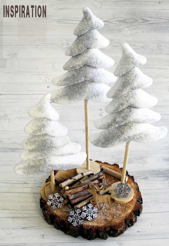 Karácsonyfa  hungarocell - 20 cm Hungarocell,műanyag kellék