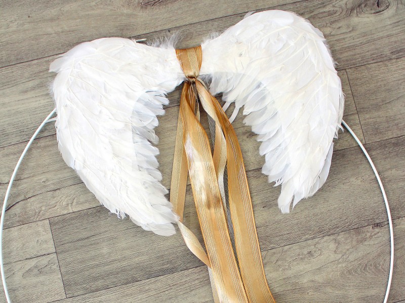 Toll angyalszárny - 35 x 45 cm Álarc, Fejdísz, Kellék