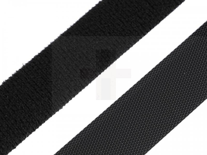 Lapos tépőzár nyírt 2x20 cm - 10 db