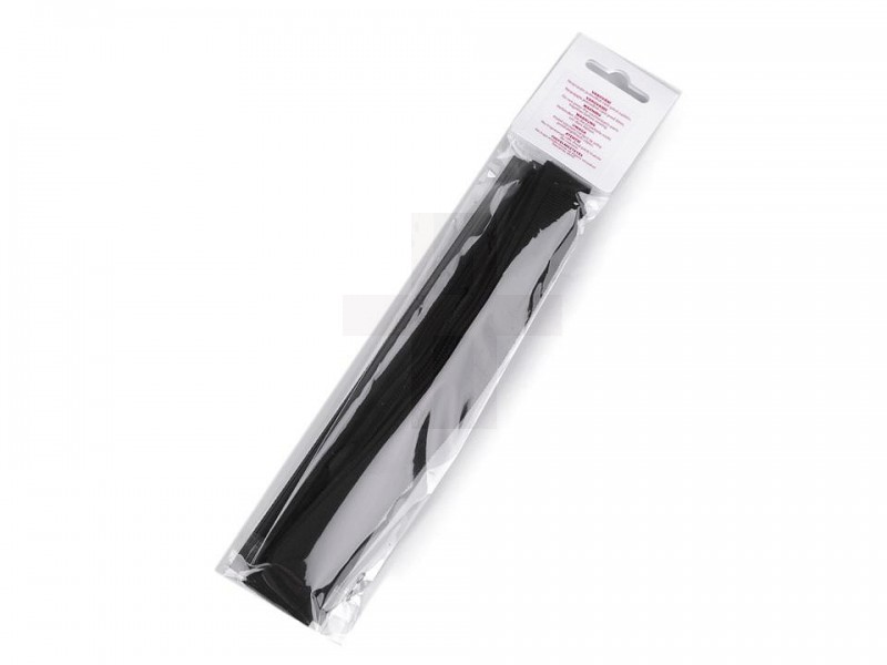 Lapos tépőzár nyírt 2x20 cm - 10 db