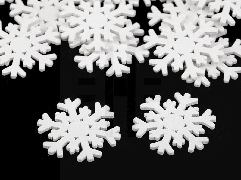 Fa hópehely - 20 db/csomag Karácsonyfa díszités