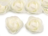   Művirág rózsa - 4 db/csomag Esküvői díszítés