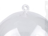 Üveggömb aerárium - 15 cm Fa,üveg dísz-, kellék