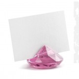    Ültető kártya tartó gyémánt forma - 10 db/csomag Esküvői díszítés