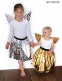Kislány angyal jelmez - Arany