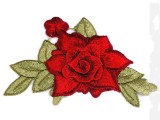 Felvasalható rózsa - 9x13 cm