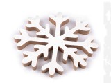            Dekorációs fa hópehely - 20 cm Karácsonyfa díszités