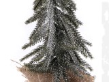 Mű karácsonyfa glitterekkel - 29 cm Dekoráció