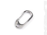 Karabiner rozsdamentes acélból