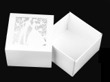 Papír doboz lakodalmi - 10 db/csomag Ajándék csomagolás