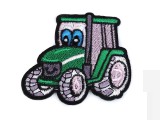 Felvasalható traktor Vasalható, varrható kellék
