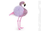 Felvasalhaó flamingó műszörrel Vasalható, varrható kellék
