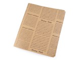 Csomagoló - dekorációs papír hangjegy - 4 ív Paris Ajándék csomagolás