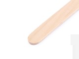 Fa natur spatula - 50 db Fa,üveg dísz-, kellék