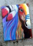 Pamut festővászon - 20 x 30 cm Festék, ecset,vászon