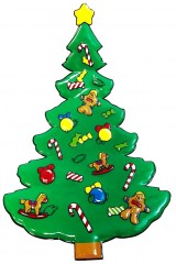 Karácsonyfa falidísz - 50 cm dekoracio