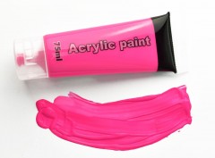 Akril festék - Pink Festék, ecset,vászon