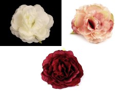   Mű rózsa - 2 db/csomag Virág, toll, növény