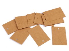 Papírcimke / névkártya - 300 db Papir,celofán,fólia