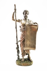 Öntöttvas Hippokratész szobor - 34,5 cm 