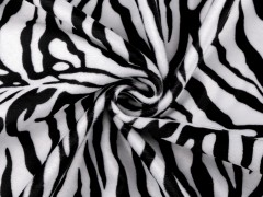 Zebra mintás szörme imitáció Farmer,műbőr,szörme