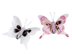 3D dekoráció pillangó csipesszel Madárka, állatka