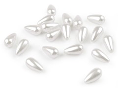 Viaszolt műanyag gyöngyök  - 10 gr./csomag 