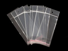 PP ragasztócsíkos celofán tasak 6x10,5 cm - 100 db Papir,celofán,fólia