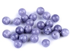 Ásványi gyöngyök kék Avanturin - 10 St./Packung Gyöngy-,gyöngyfűző