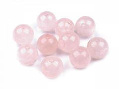 Ásványgyöngy rózsaszín - 38 db/csomag Gyöngy-,gyöngyfűző