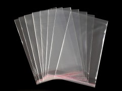 PP ragasztócsíkos celofán tasak 13x20 cm - 100 db Papir,celofán,fólia
