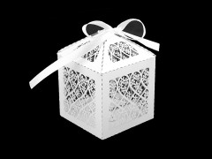 Papír doboz lakodalmi - 10 db/csomag Esküvői díszítés