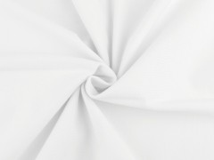 Elasztikus pamut 0,5 méter - Fehér Pamut, gyapjú, krepp