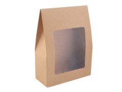 Papir doboz ablakkal - 10 db/csomag 