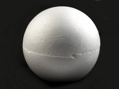Hungarocell gömb - 19,5 cm Hungarocell,műanyag kellék