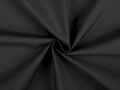 Vékony vizlepergető textil - Fekete 