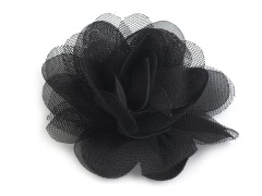 Szifon virág 80 mm - Fekete 